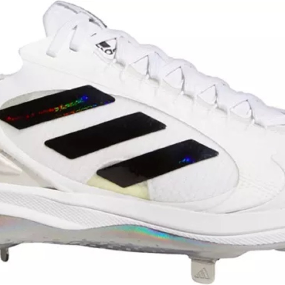 adidas Women's Purehustle 2 Elite Metal Fastpitch Softball Cleats - Picture 2 of 7